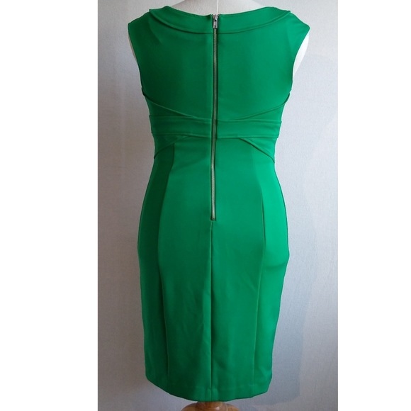 Maggy London Scoop Neck Sheath Dress - Picture 3 of 13